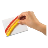 Farvninger - farvet foam clay, 12 stk.