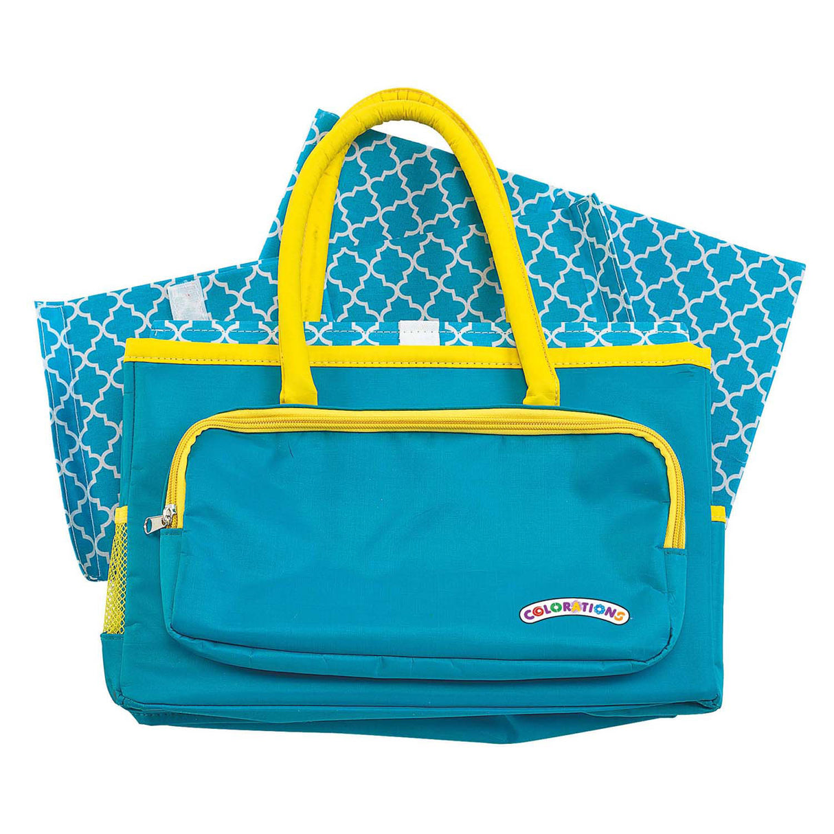 Farver - foldbar taske - 8 rum