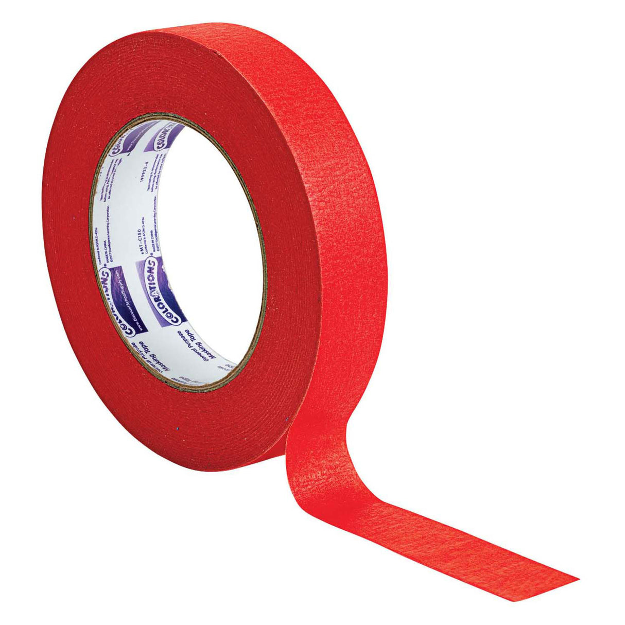 Farver - malertape 2,5 cm - rød