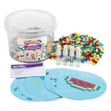 Farver - strygeperler uden varme - 2500 perler