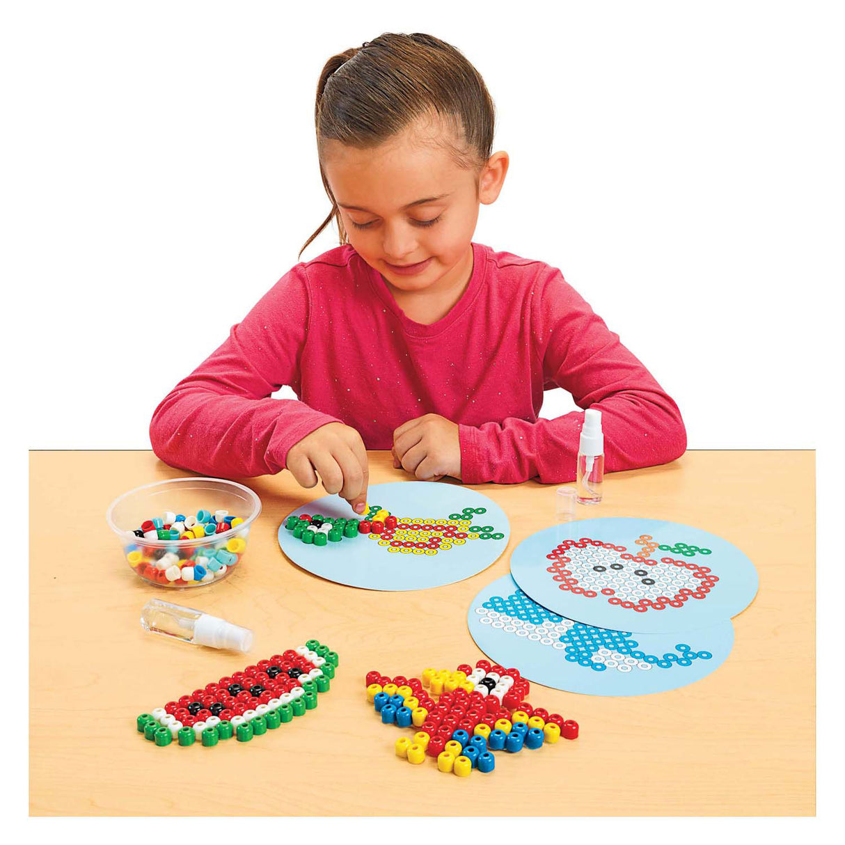 Farver - strygeperler uden varme - 2500 perler