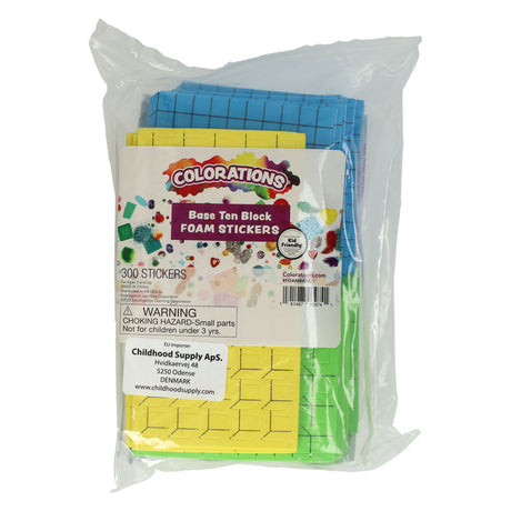 Colorations - foam rekenstickers - 300st.