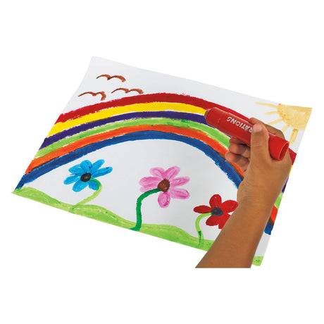 Farvninger - tempera malingspinde i 14 farver - 42 stk.