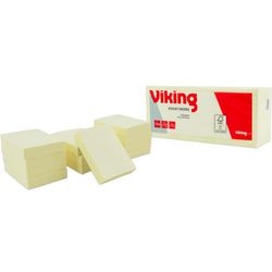 Zelfklevende notes viking geel 12 stuks