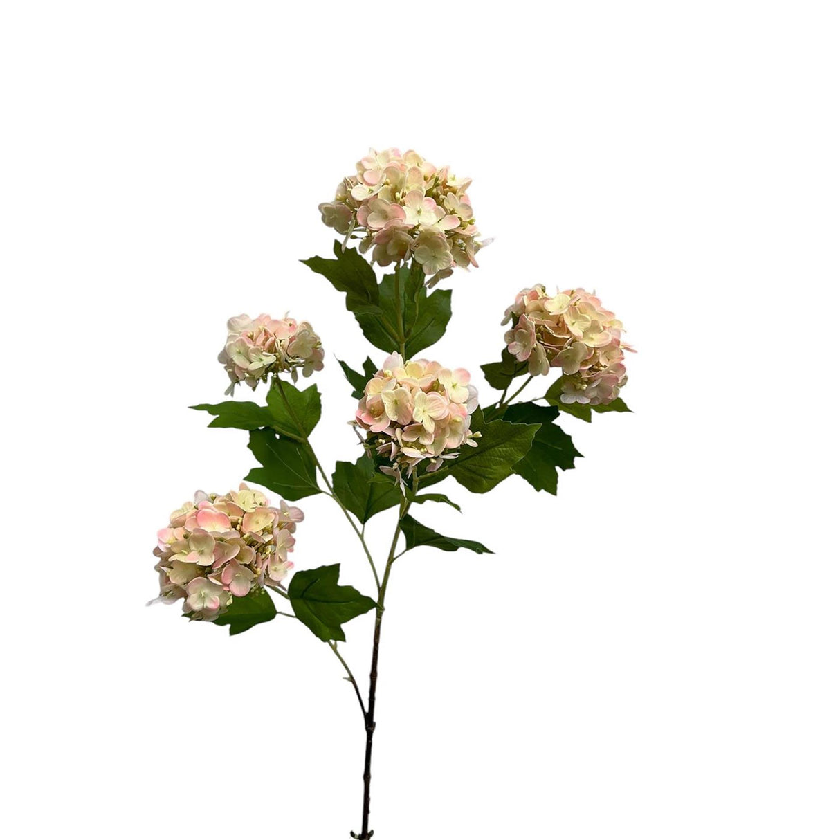 Roberts kollektion kunstig blomst snebold ægte touch 85cm pink