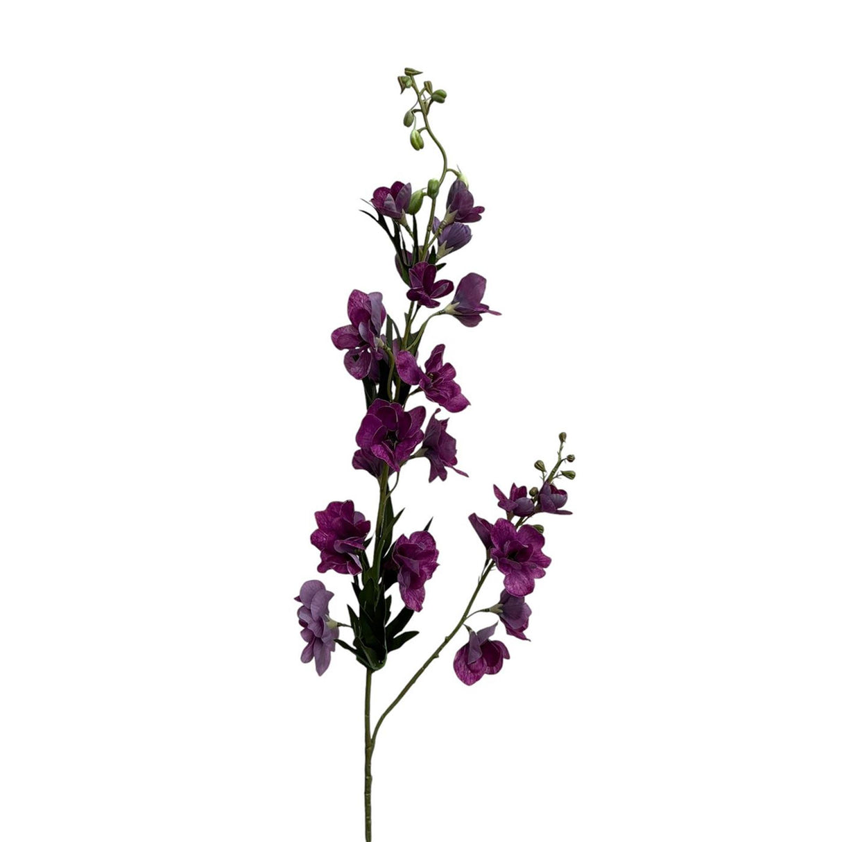 Roberts collection kunstbloem delphinium real touch 105cm zalm