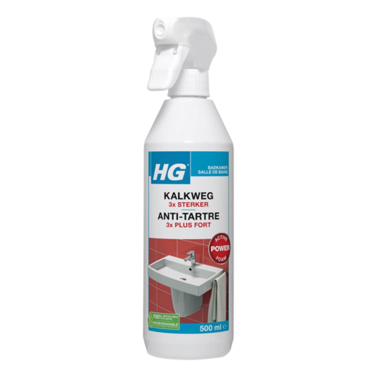 Hg kalkskum spray 3x stærkere 500ml