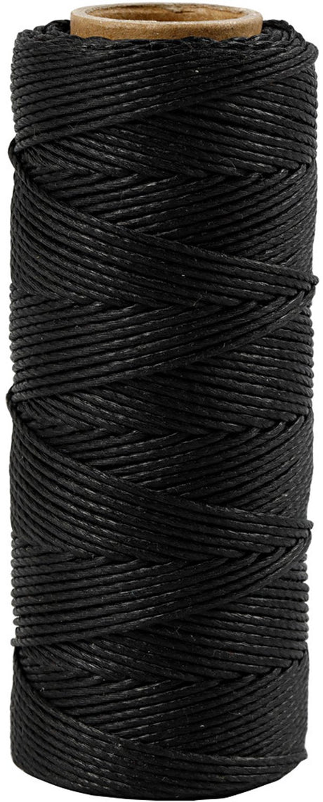 Creativ company bambussnor 1 mm sort 65 m