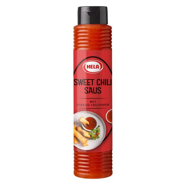 Hela sød chilisauce med stykker chilipeber (800 ml)