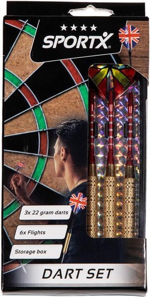 Sportx Dart Deluxe i tilfælde 22 gram