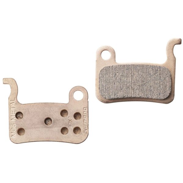 Shimano skivebremseklodser m06 skive br.klods shim.m06 metal par