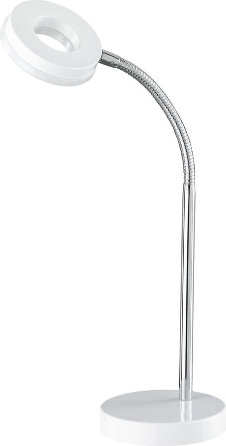 Rl live your light reality rennes - bordlampe - skrivebordslampe - hvid - inkl. 1x smd 4w