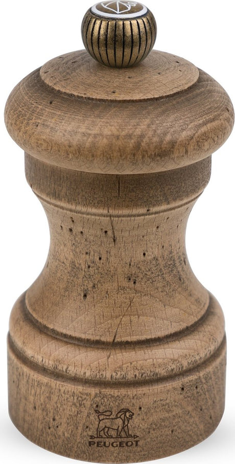 Peugeot bistro antik saltmølle 10 cm - bøgetræ