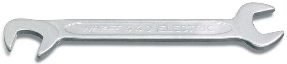 Hazet dobbelt gaffelnøgle do.maulschluessel5mm forkromet 15 75°