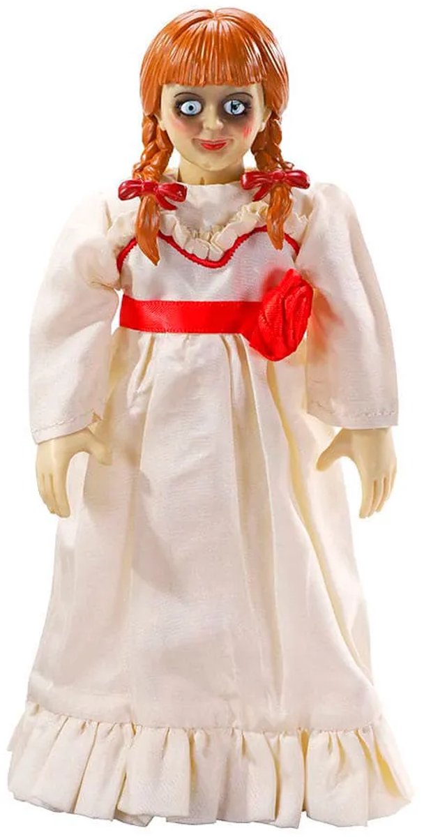 Noble collection annabelle 3 bendyfigs bøjelig figur annabelle 19 cm minifigur