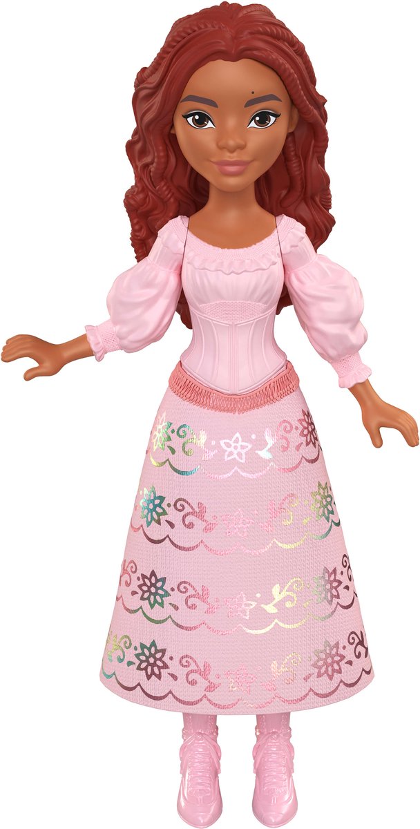 Disney prinsesse live action ariel core lille dukke, lille dukke, kvinde, 3 år, drengepige, 117 mm, 50 g
