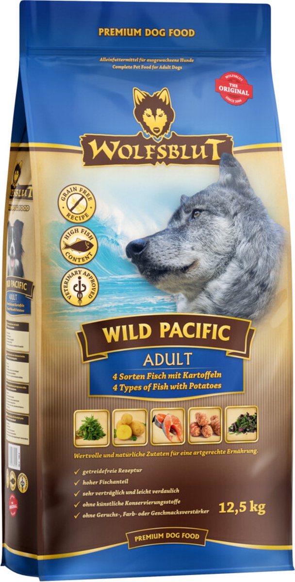 Wolfsblut wild pacific voksen 12,5 kg