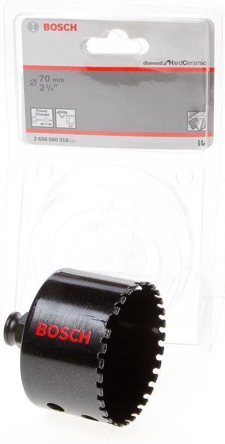 Bosch - diamant hulsav diamant til hård keramik 70 mm, 2 3 4