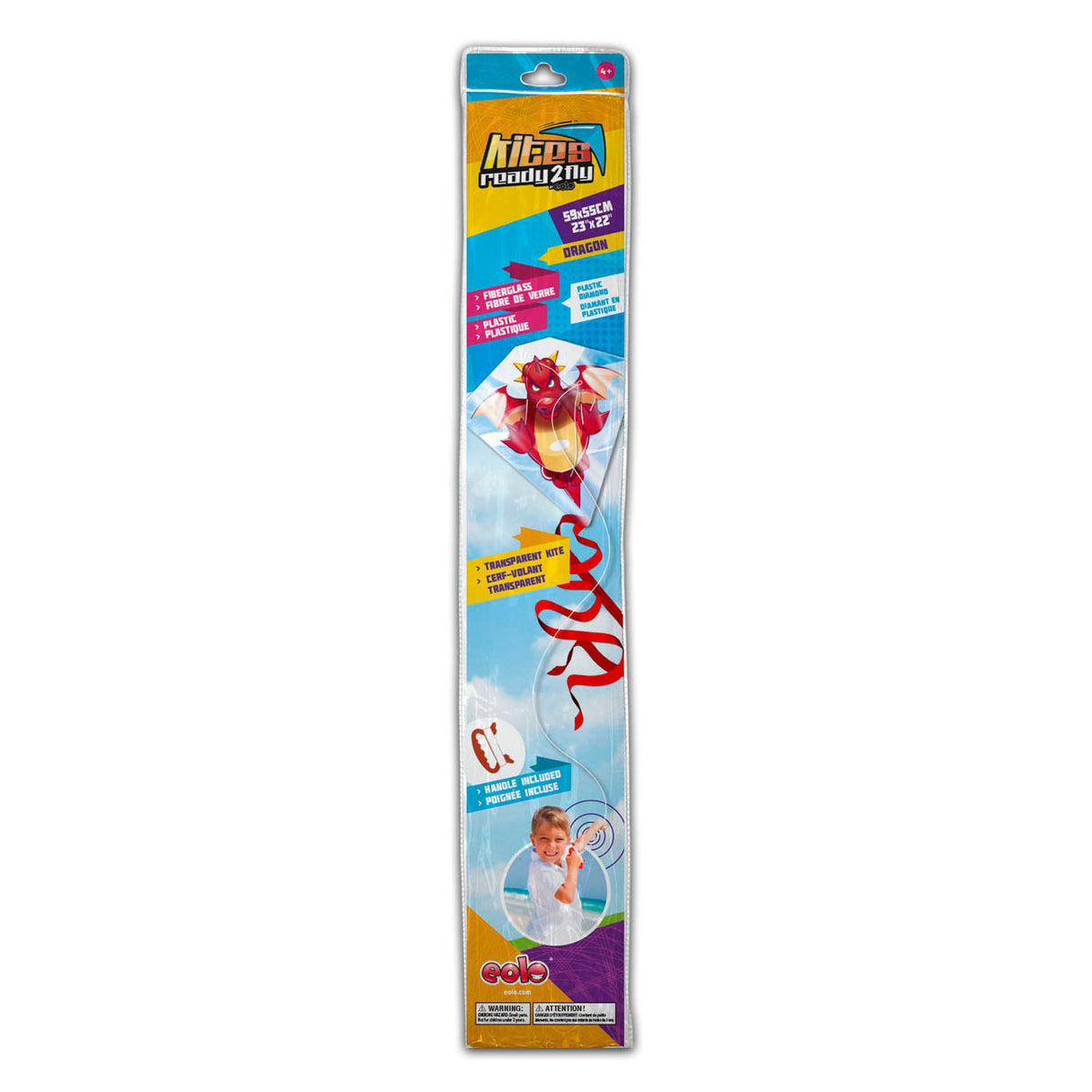 Drager klar 2 flue - vlieger dragon