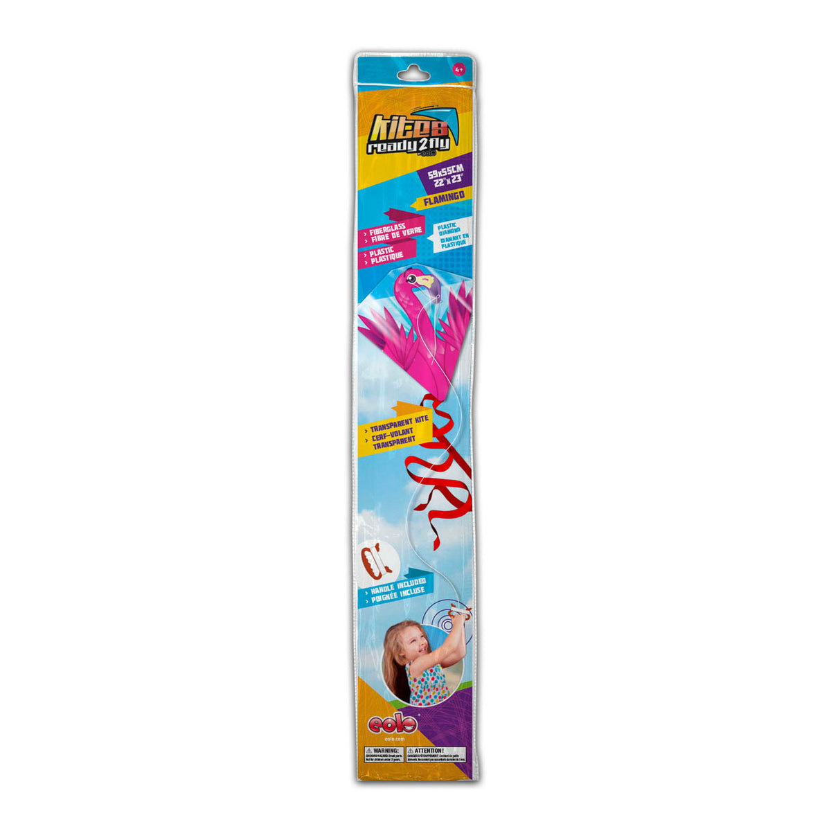 Drager klar 2 flue - vlieger flamingo