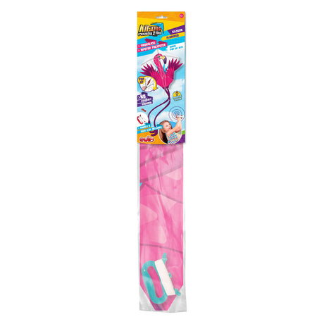 Drager klar 2 flue - pop -up nylon vlieger flamingo