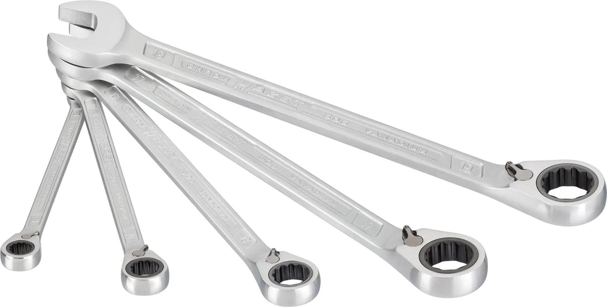 Hazet ratschenschlüsselsatz skralde-ring-kæber.s. 5tlg.