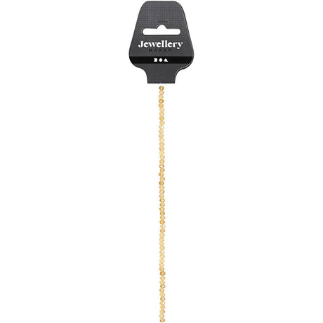Creativ Company Facet Beads Yellow, 45 ..