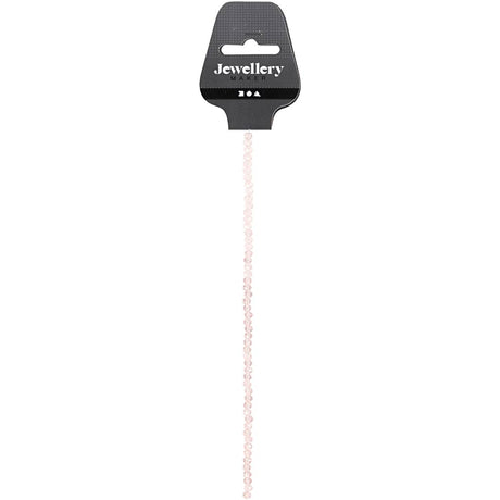 Creativ Company Glass Beads Light Pink, 45th.