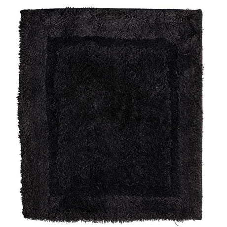 Wicotex bademåtte uni sort 60x90cm