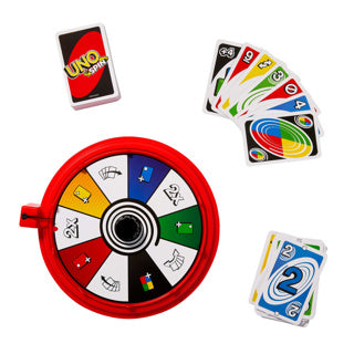 Mattel spil uno spin kortspil