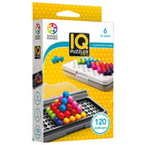 Smartgames IQ Puzzler Pro - logisk tænkespil rejsepuslespil - 120 opgaver i 2D og 3D - pædagogisk solospil for børn og voksne - fra 6 år