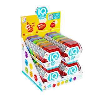 Smartgames IQ mini hexpert - tænkespil rejsepuslespil i lommestørrelse - 120 opgaver med sekskantet gitter - pædagogisk solospil - fra 7 år