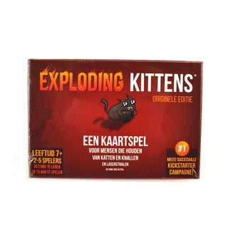 Exploding killing original edition - kortspil fuld af spænding og humor - 2 til 5 spillere - fra 7 år