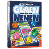 999spil 999 spil - giv og tag - terningespil - unik spilmekanisme - med vaskbare kort og tuschpenne - familiespil - brætspil - lille gave