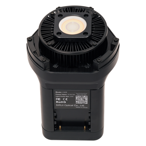 Sirui rgb led spotlampe c60r