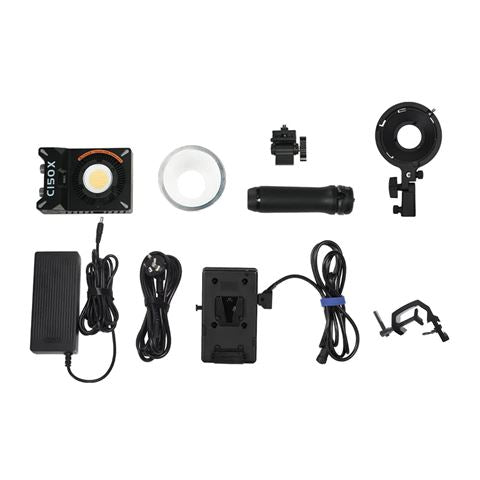 Sirui tofarvet cob-lomme led-lampe c150x combo