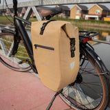 Lynx cykeltaske enkelt TPU 28L brun vandtæt e-cykel Hayes