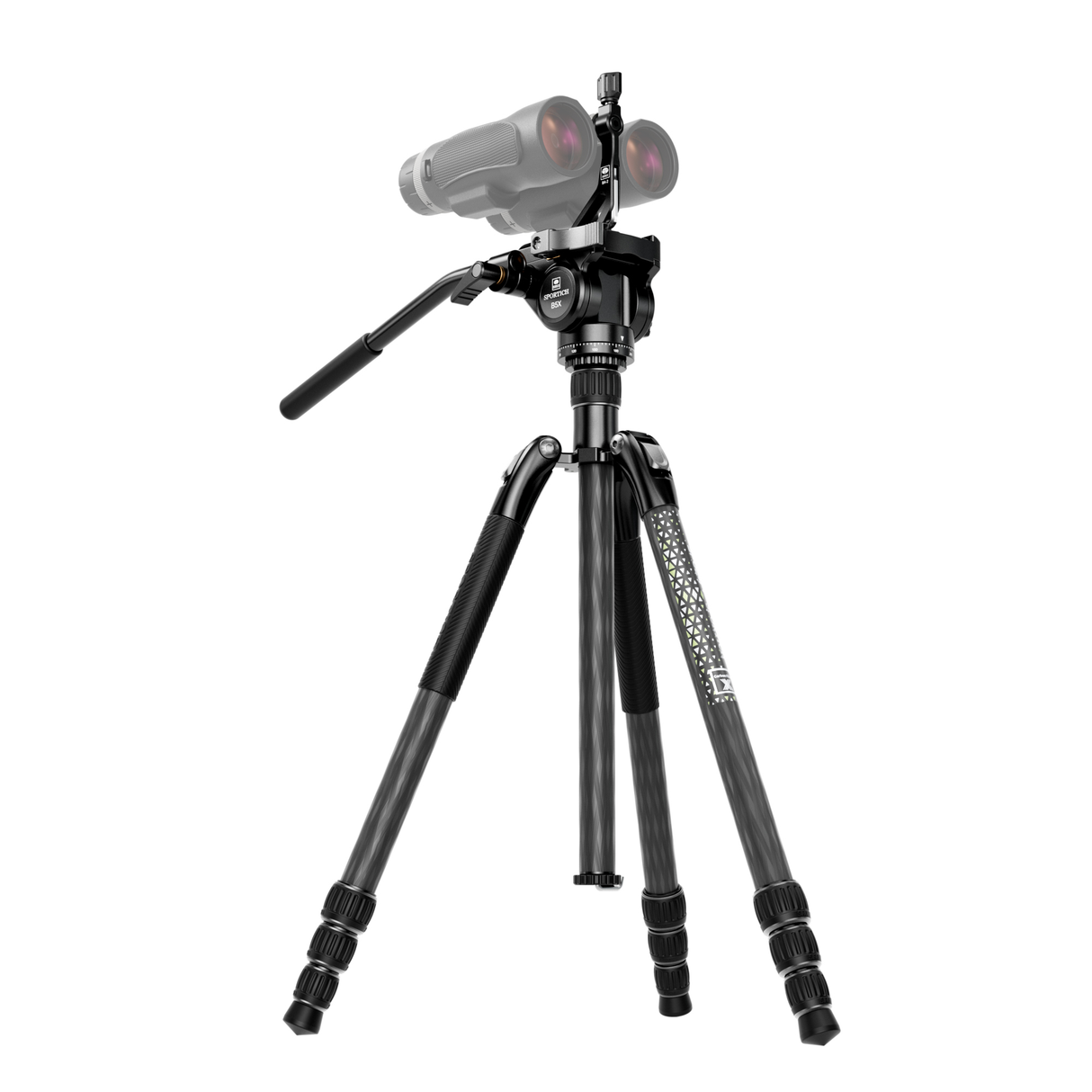 Sirui sportich kulstofstativ sp024+b5x