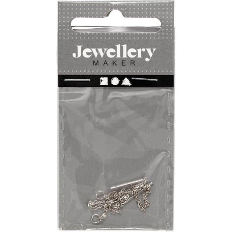 Creativ virksomhed https: www.cchobby.nl øreringe-from-chain-l-70-mm-silver-plated-1-pair