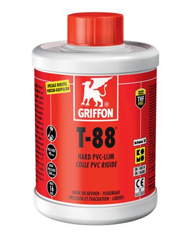 Griffon hård PVC lim T-88 1l