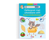 Deltas træner sjovt med vaskbar tusch - første skriveøvelser