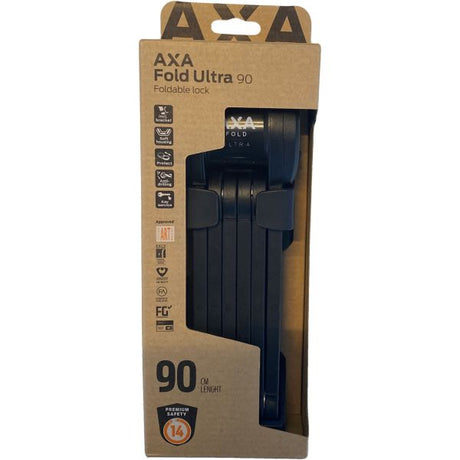 Axa foldelås fold ultra 90cm art** sort