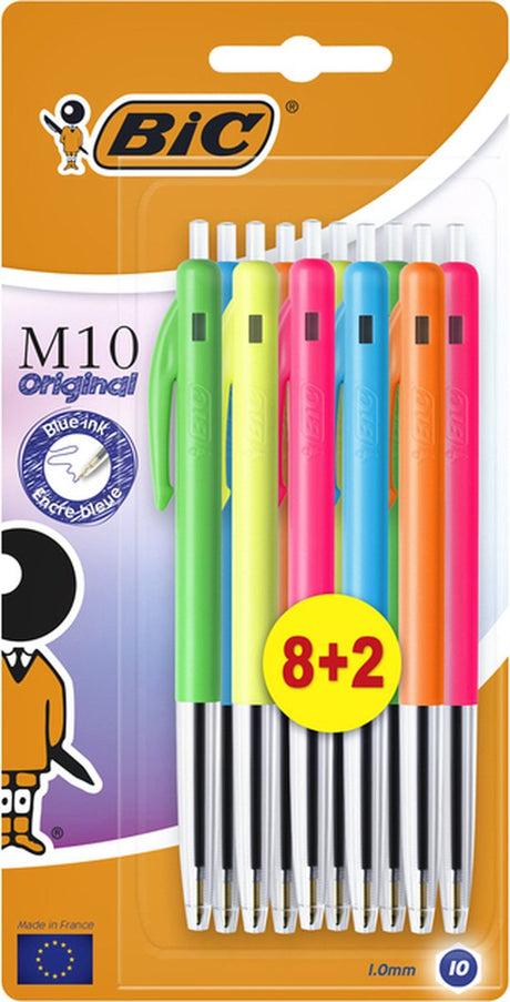 Bic kuglepen m10 farver limited edition