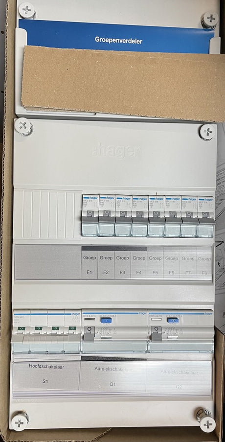Hager vision installationsskab - vkg44l - e2xyr