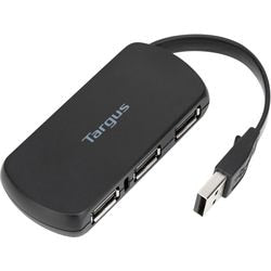 USB-hub targus ach114eu 4-ports grå, sort