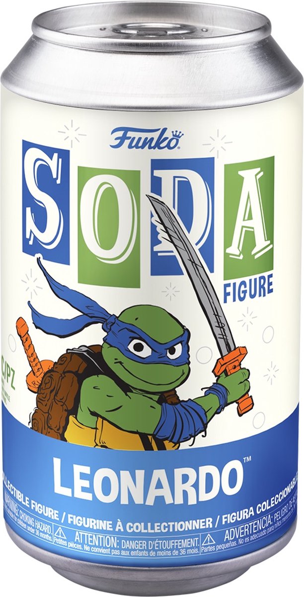Funko leonardo - sodavand - teenage mutant ninja turtles: mutant kaosfigur
