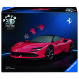 Ravensburger - ikoner: Ferrari SF90 Stradale - 3D puslespil - 108 brikker - byggesæt til børn fra 8 år