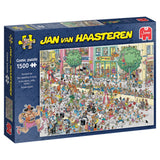 Jumbopuslespil Jan van Haasteren, en stilethæl for høj, 1500 brikker