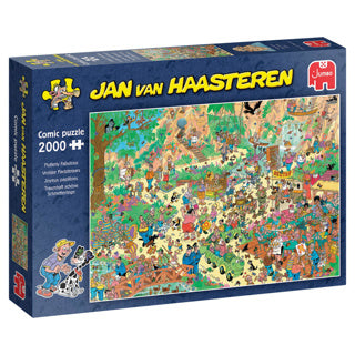 Jumbo jvh puslespil cheerful flagerers 2000stk