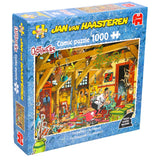 Jumbo Jan van Haasteren puslespil - veteranbiler ungkarlen, 1000 stk.